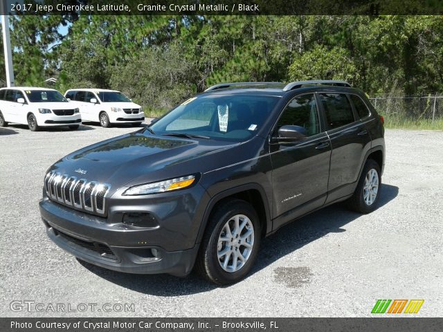 2017 Jeep Cherokee Latitude in Granite Crystal Metallic