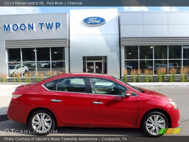 2014 Nissan Sentra SR in Red Brick