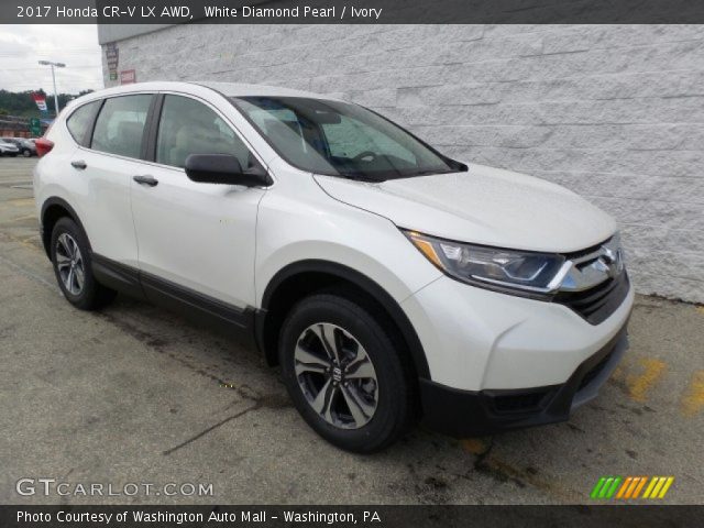 2017 Honda CR-V LX AWD in White Diamond Pearl