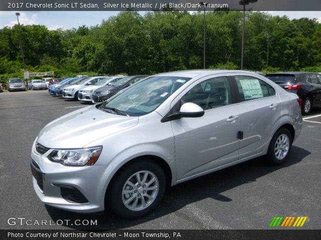 2017 Chevrolet Sonic LT Sedan in Silver Ice Metallic