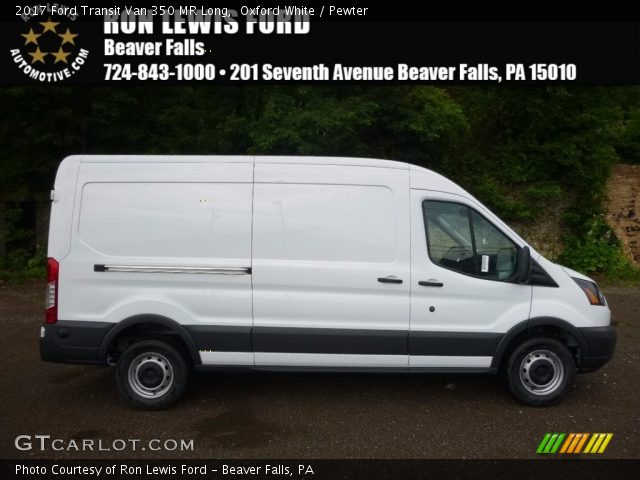 2017 Ford Transit Van 350 MR Long in Oxford White
