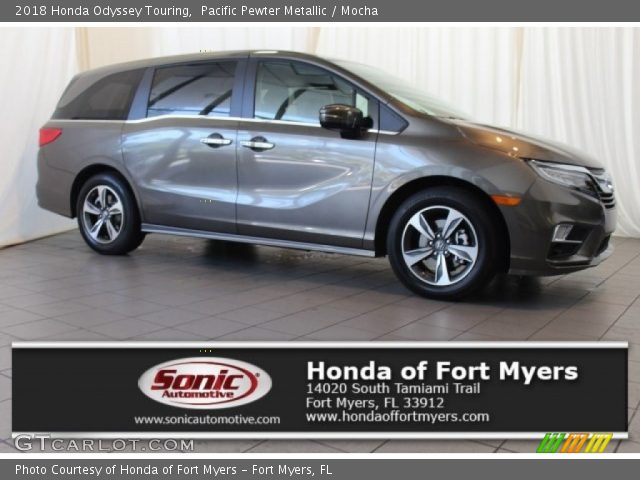 2018 Honda Odyssey Touring in Pacific Pewter Metallic