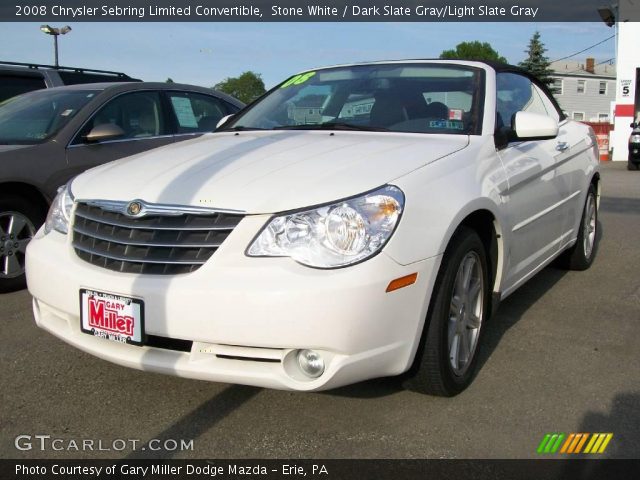 2008 Chrysler Sebring Limited Convertible in Stone White