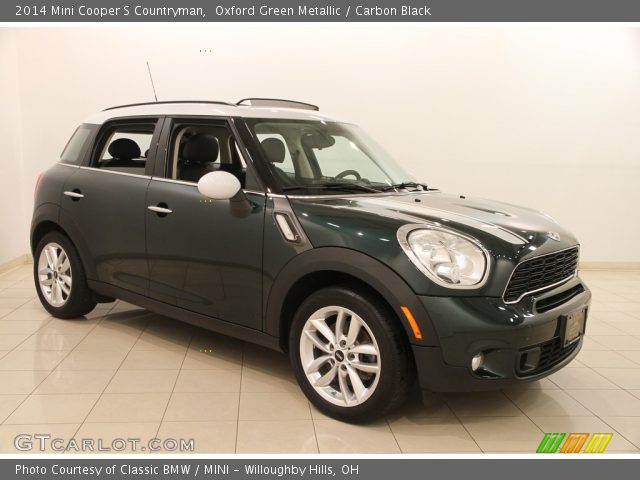 2014 Mini Cooper S Countryman in Oxford Green Metallic