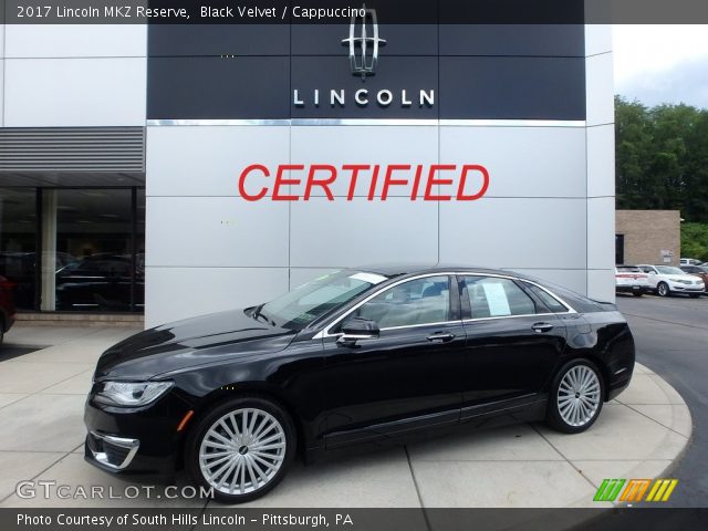 2017 Lincoln MKZ Reserve in Black Velvet