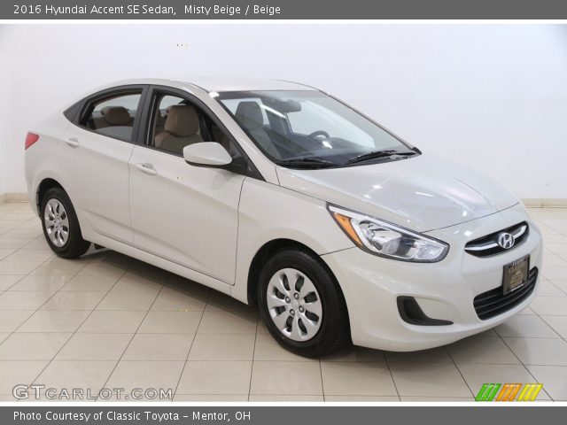 2016 Hyundai Accent SE Sedan in Misty Beige