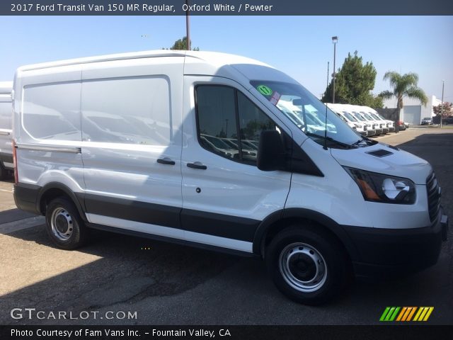 2017 Ford Transit Van 150 MR Regular in Oxford White