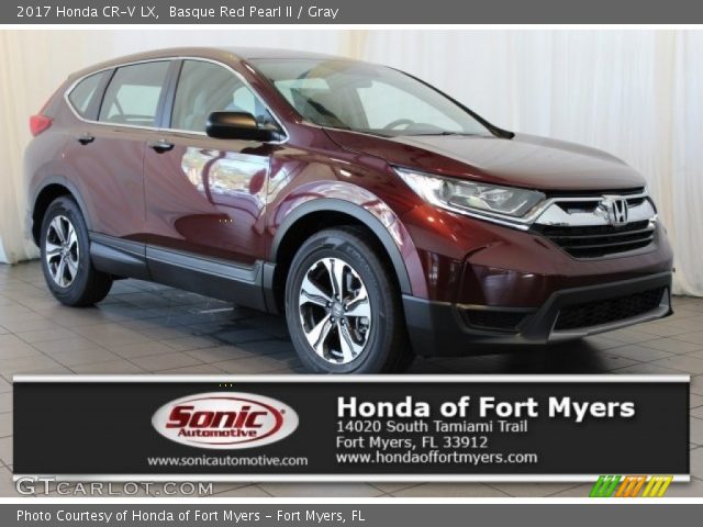 2017 Honda CR-V LX in Basque Red Pearl II