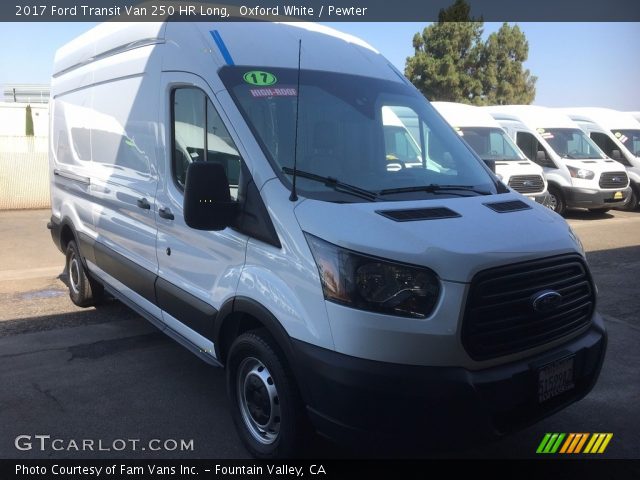2017 Ford Transit Van 250 HR Long in Oxford White