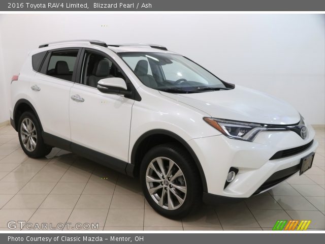 2016 Toyota RAV4 Limited in Blizzard Pearl