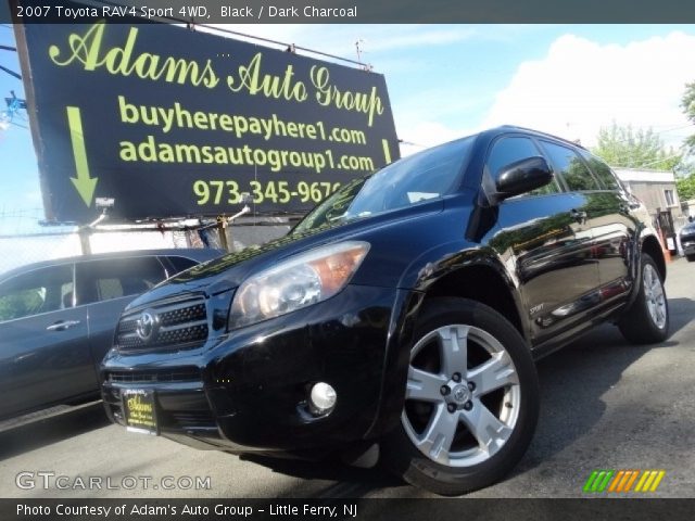 2007 Toyota RAV4 Sport 4WD in Black