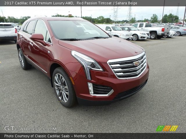 2017 Cadillac XT5 Premium Luxury AWD in Red Passion Tintcoat