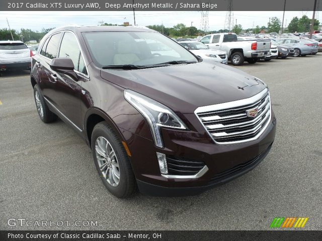 2017 Cadillac XT5 Luxury AWD in Deep Amethyst Metallic