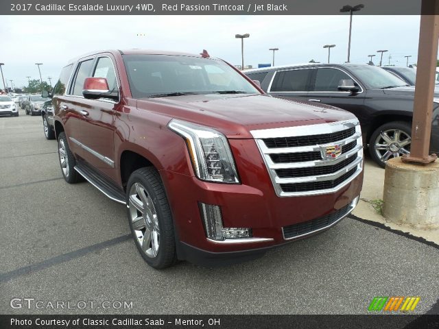 2017 Cadillac Escalade Luxury 4WD in Red Passion Tintcoat