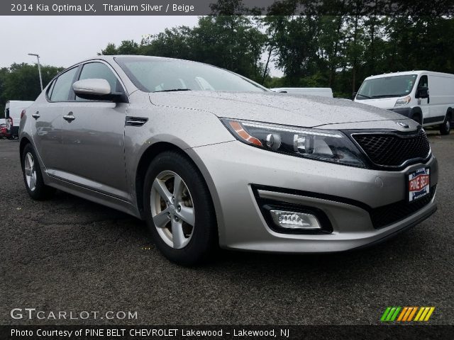 2014 Kia Optima LX in Titanium Silver