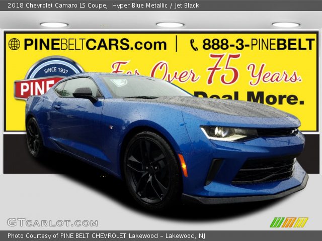 2018 Chevrolet Camaro LS Coupe in Hyper Blue Metallic