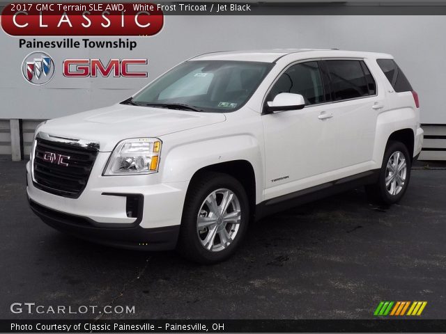 2017 GMC Terrain SLE AWD in White Frost Tricoat