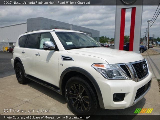 2017 Nissan Armada Platinum 4x4 in Pearl White