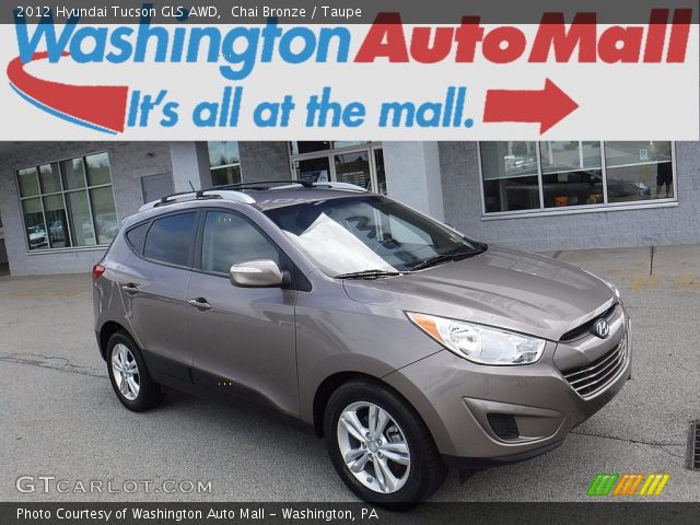 2012 Hyundai Tucson GLS AWD in Chai Bronze