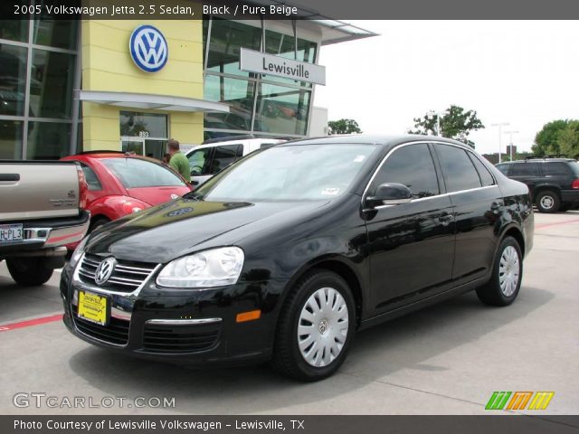 2005 Volkswagen Jetta 2.5 Sedan in Black