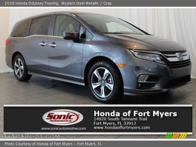 2018 Honda Odyssey Touring in Modern Steel Metallic