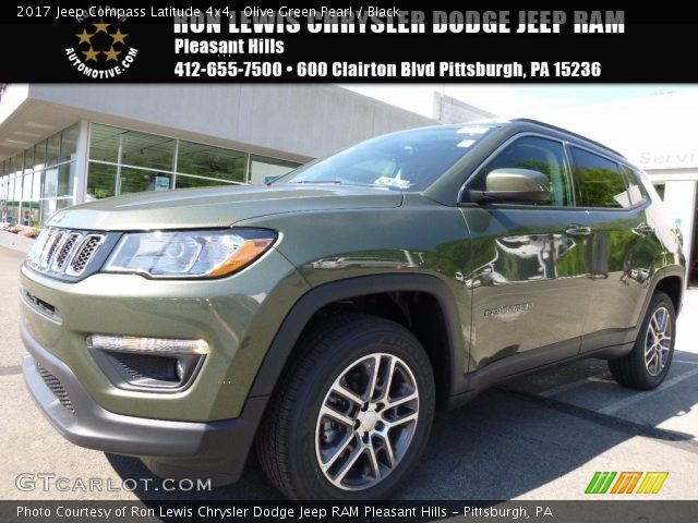 2017 Jeep Compass Latitude 4x4 in Olive Green Pearl