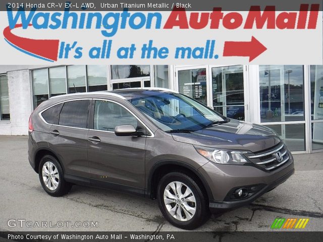 2014 Honda CR-V EX-L AWD in Urban Titanium Metallic