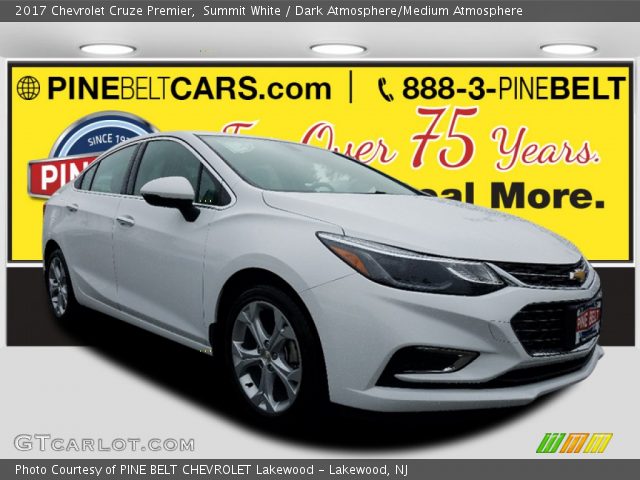 2017 Chevrolet Cruze Premier in Summit White