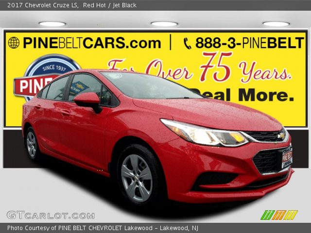 2017 Chevrolet Cruze LS in Red Hot