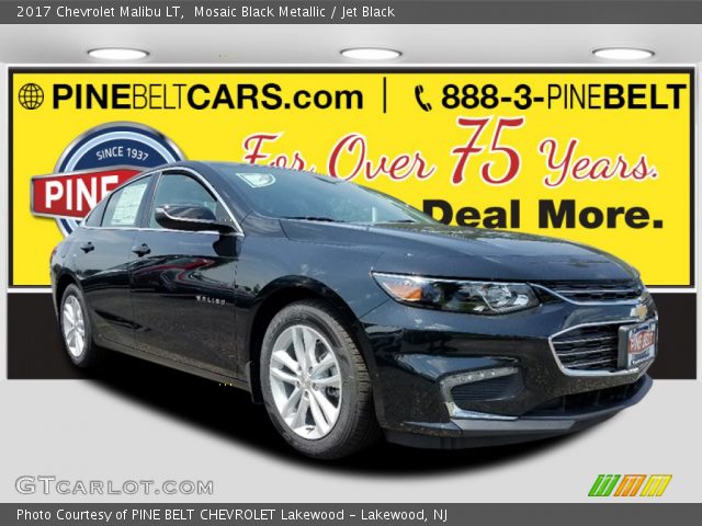 2017 Chevrolet Malibu LT in Mosaic Black Metallic
