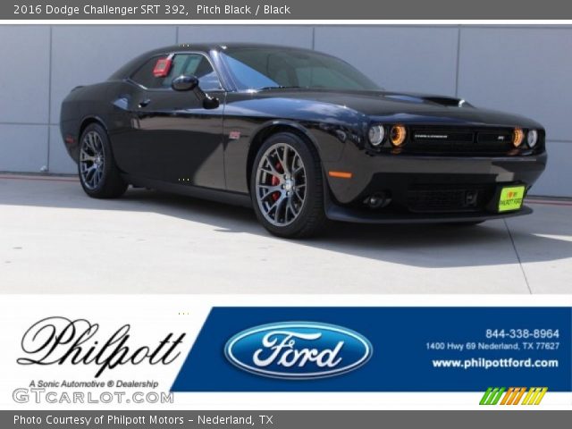 2016 Dodge Challenger SRT 392 in Pitch Black