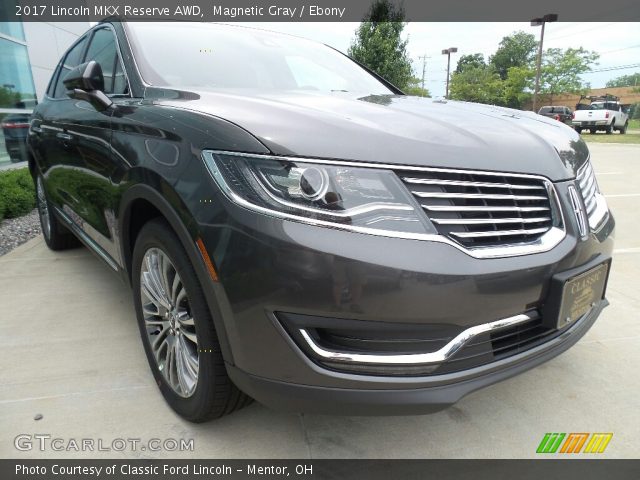 2017 Lincoln MKX Reserve AWD in Magnetic Gray
