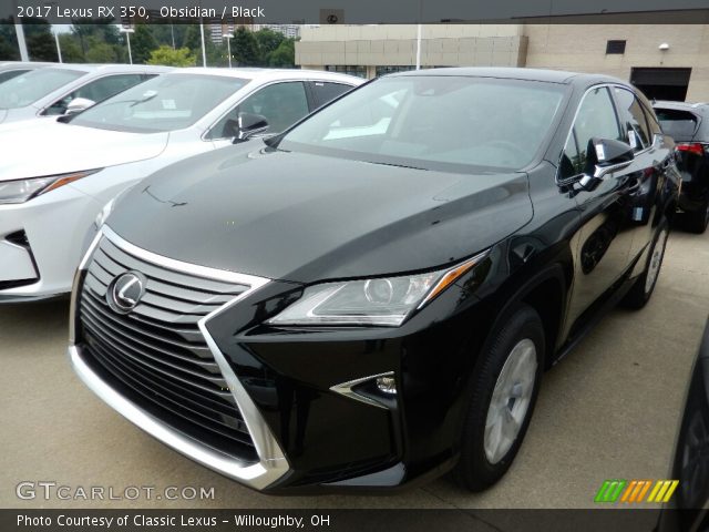 2017 Lexus RX 350 in Obsidian