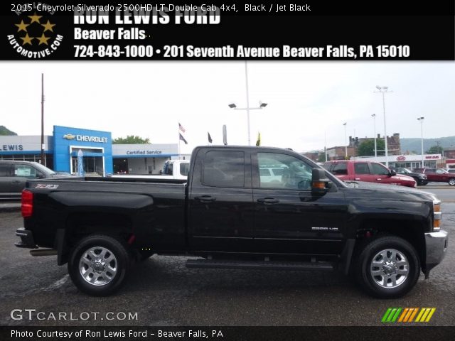 2015 Chevrolet Silverado 2500HD LT Double Cab 4x4 in Black