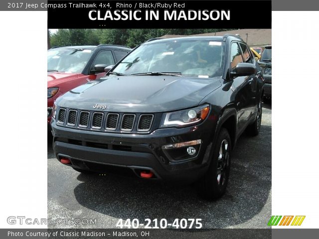 2017 Jeep Compass Trailhawk 4x4 in Rhino