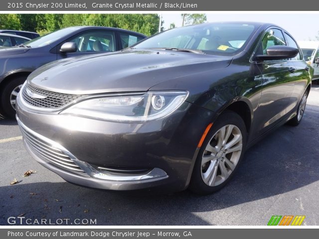 2015 Chrysler 200 Limited in Granite Crystal Metallic