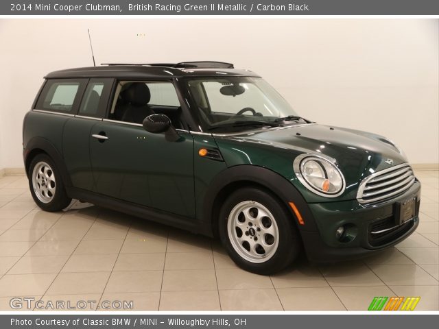 2014 Mini Cooper Clubman in British Racing Green II Metallic