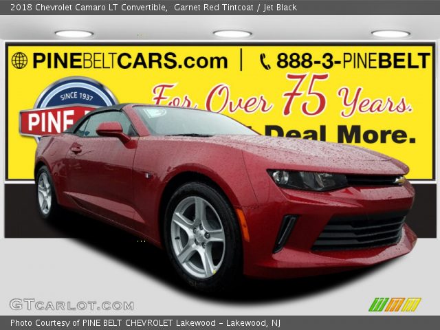 2018 Chevrolet Camaro LT Convertible in Garnet Red Tintcoat
