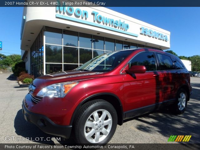 2007 Honda CR-V EX-L 4WD in Tango Red Pearl