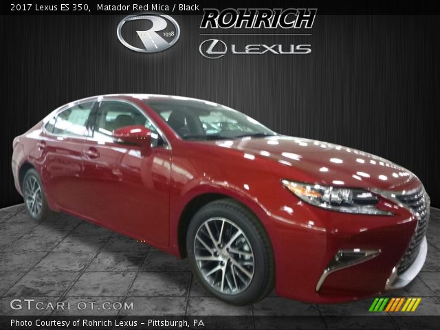 2017 Lexus ES 350 in Matador Red Mica