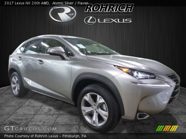 2017 Lexus NX 200t AWD in Atomic Silver