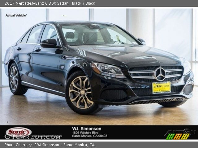 2017 Mercedes-Benz C 300 Sedan in Black