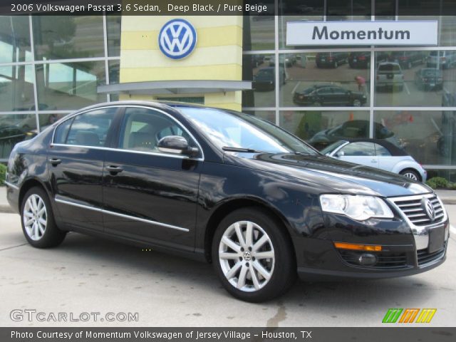 2006 Volkswagen Passat 3.6 Sedan in Deep Black