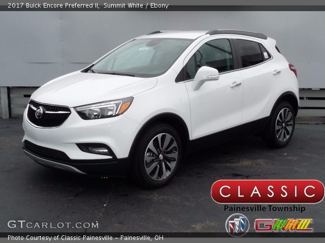 2017 Buick Encore Preferred II in Summit White