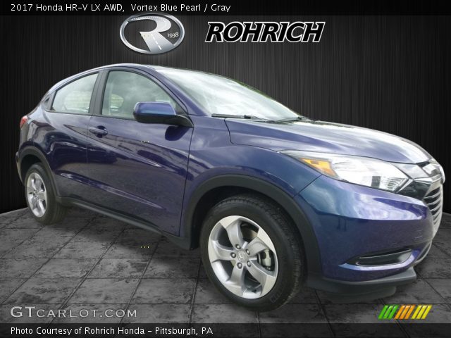 2017 Honda HR-V LX AWD in Vortex Blue Pearl