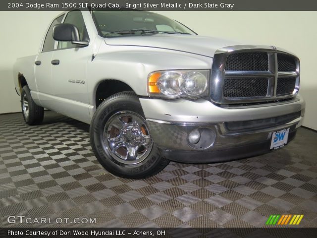 2004 Dodge Ram 1500 SLT Quad Cab in Bright Silver Metallic