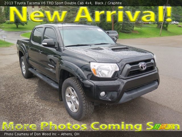 2013 Toyota Tacoma V6 TRD Sport Double Cab 4x4 in Black