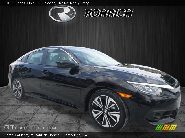 2017 Honda Civic EX-T Sedan in Rallye Red