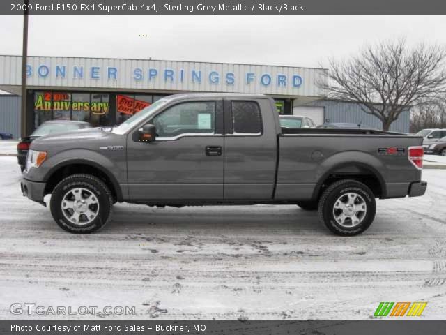 2009 Ford F150 FX4 SuperCab 4x4 in Sterling Grey Metallic