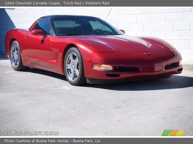 1999 Chevrolet Corvette Coupe in Torch Red